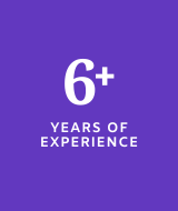 6+ YEARS OF EXPERIENCE